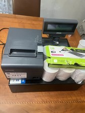 Stampante Fiscale POS Epson FP81 II Ethernet 80mm RT + Display + Tastierino