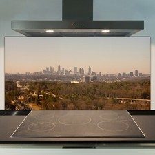 Glass Kitchen Splashback Heat