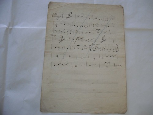 Antico vecchio manoscritto - antico,