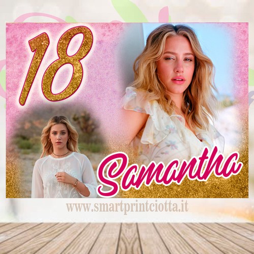 Striscione banner compleanno - striscione,