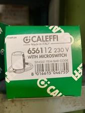 656112  230V Comando elettrotermico. Normalmente chiuso con micro  CALEFFI 