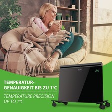 Convettore Scaldino Elettrico Termostato Antigelo Radiatore Riscaldatore