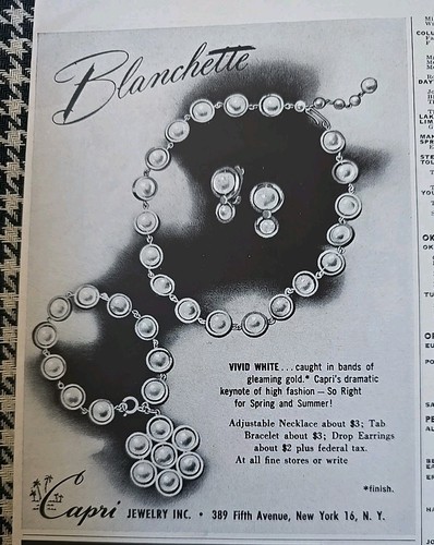1952 capri blanchette bianco - capri,