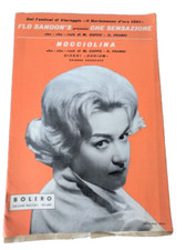 Spartito musicale NOCCIOLINA - FLO SANDON'S - CHE SENSAZIONE Bolero Ed. musicali