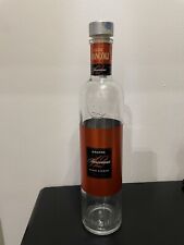 Bottiglia VUOTA vetro grappa FRANCOLI 2 Litri
