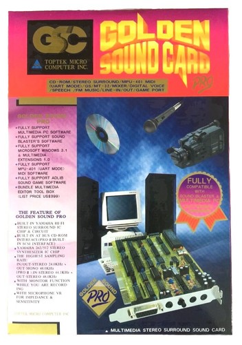 Scheda audio toptek - pc,