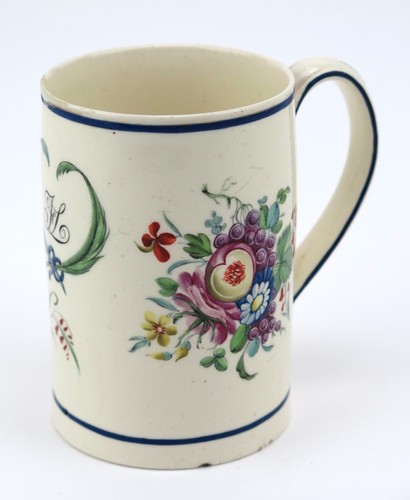 Tazza crema inglese c1780 - crema,