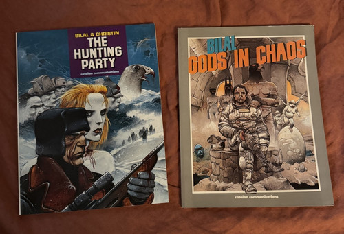 Enki bilal graphic novel lot - enki,