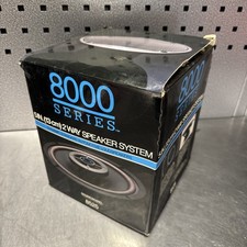 Altoparlanti Sparkomatic serie 8000 8525 5” 13 cm 2 vie nuovi vecchio stock vintage 