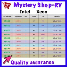 X5650 X5660 Intel Xeon X5670