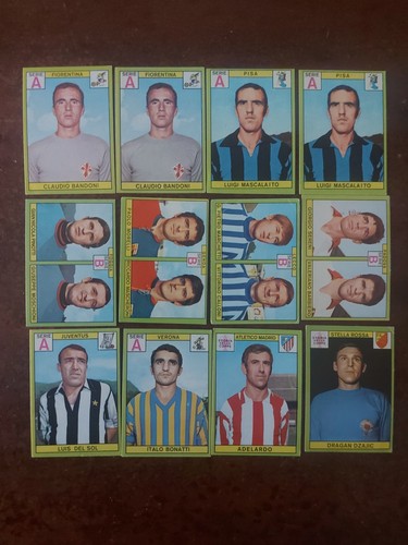 Panini calciatori 1968 12 - panini, 1968/69