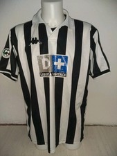 Maglia Calcio Juventus Kappa D+ Shirt Jersey 98-99 vintage #15 Birindelli Juve 