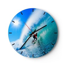 Orologio da Parete in Vetro