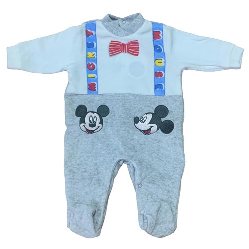 Tutina neonato ciniglia - tutina,