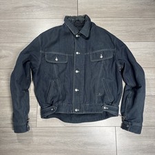 Giacca moto uomo BMW blu denim
