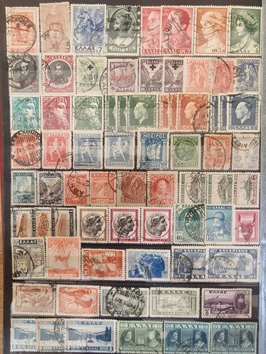 Collezione francobolli grecia - francobolli,