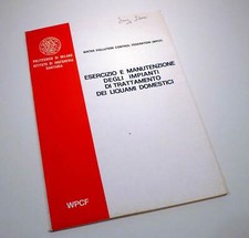 WPCF ESERCIZIO MANUTENZIONE IMPIANTI TRATTAMENTO LIQUAMI DOMESTICI 1974 L1017S12