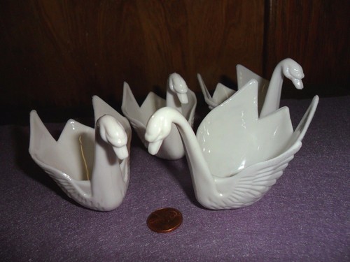 Cigni bianchi plastica - plastica,