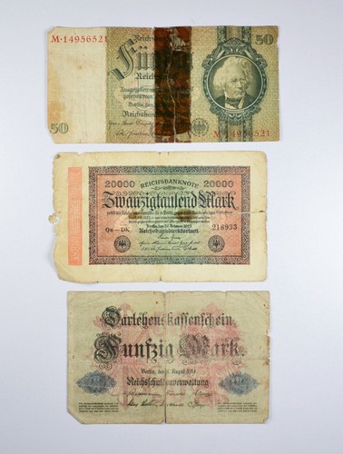 Germania lotto banconote 50 - germania,