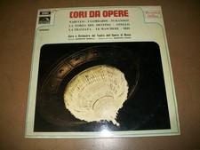 LP VINILE-CORI DA OPERE-NABUCCOLOMBARDITURANDOTFORZA DESTINOOTELLOTRAVIATA