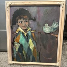 Bendini Oil on Canvas Panting