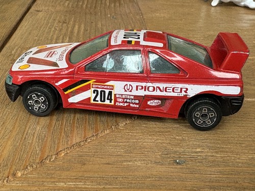 Burago peugeot 405 - paris, dakar