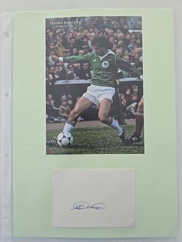 Harald konopka xxl autografo - harald,