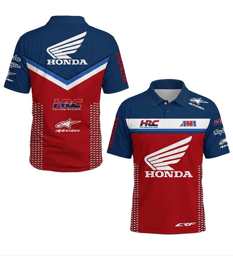 Polo hot adulto honda racing - honda,