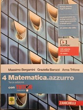 Matematica azzurro con - 4,