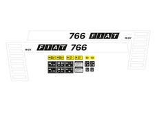 KIT ADESIVI TRATTORE FIAT 766