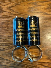 2 nuovi condensatori e morsetti filtro principale 22000 uf 100v fr Marantz 240 250 250M 1200