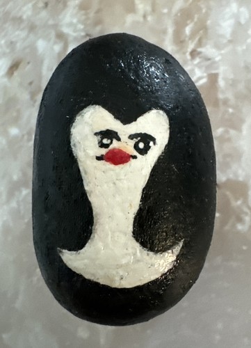 Roccia dipinta mano con - roccia,