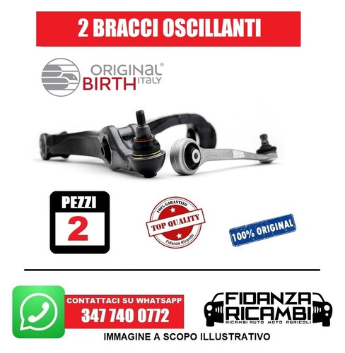 Coppia bracci anteriori fiat - coppia,