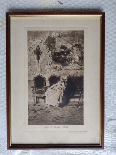 Rara eliografia epoca - eliografia, d'epoca