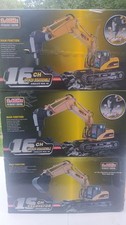 Lotto Escavatori RC Huina 1:12 15/16CH 2.4ghz ( 3 escavatori radiocomandati )