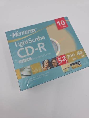 Memorex lightscribe r - memorex, cd-r