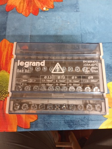 Morsettiera legrand poli - 4,