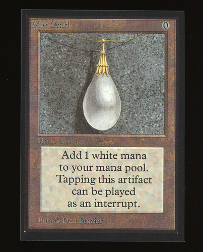 Mox pearl mtg edizione - pearl,