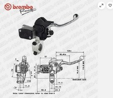 POMPA FRENO BREMBO ANTERIORE
