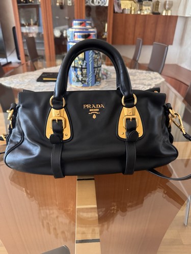 Prada borsa mano donna pelle - prada,