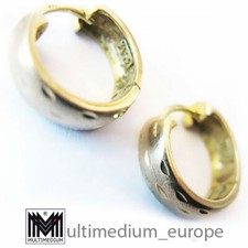 Orecchini a cerchio in oro 333