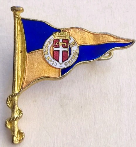 Distintivo club moto torino - distintivo,