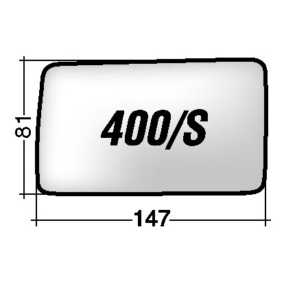 Vetro specchio retrovisore - specchio,