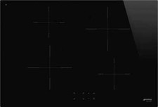 Smeg SI2741D 75cm Piano Cottura ad Induzione da Incasso 4 Bruciatori - Nero