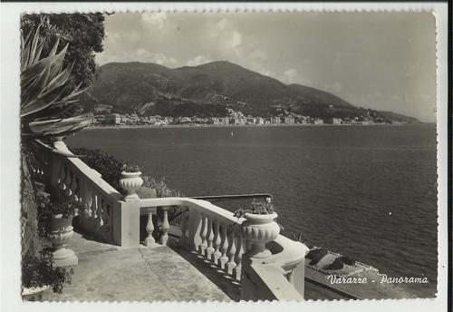 Varazze vecchia cartolina - varazze,