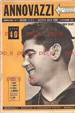 ANNOVAZZI CAMPIONI GIORNO GAZZETTA SPORT VESPA SCOOTER MOD. 1951 CARLIN SABATINI