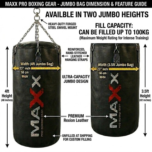 Maxx xxl jumbo taglia - xxl, 4ft