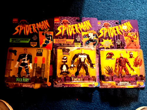Tre classici spider man figs - tre, spider-man