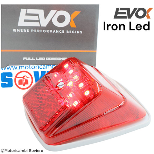 Fanalino iron led posteriore - fanalino,