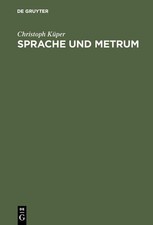 Sprache und Metrum: Semiotik